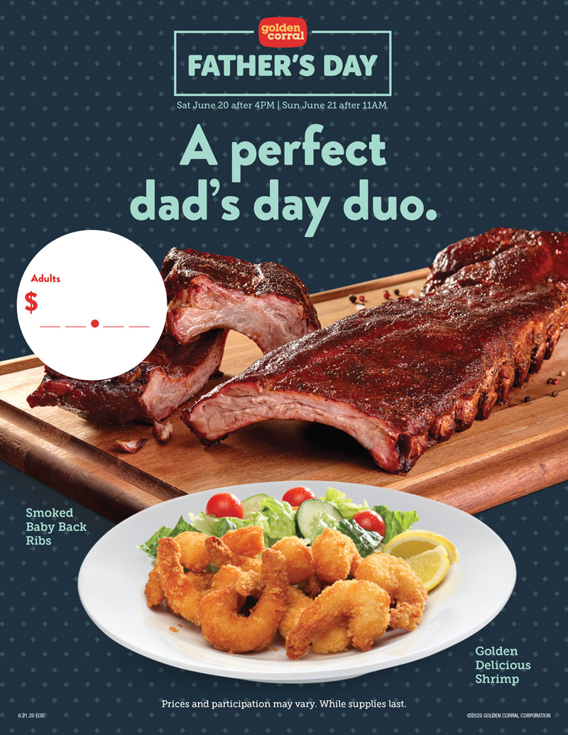 golden-corral-fathers-day-point-of-sale-easel