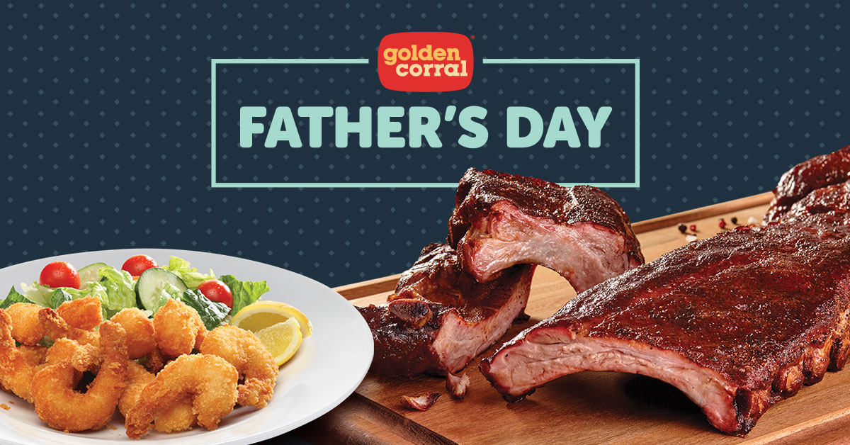 Golden Corral Fathers Day Point of Purchase Design Cantina