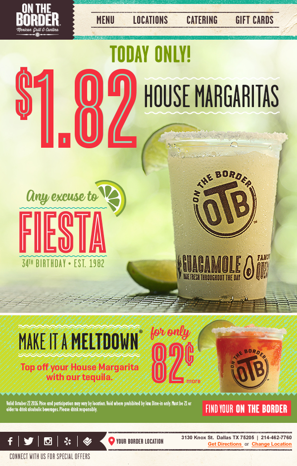 on-the-border-promotional-email-margaritas