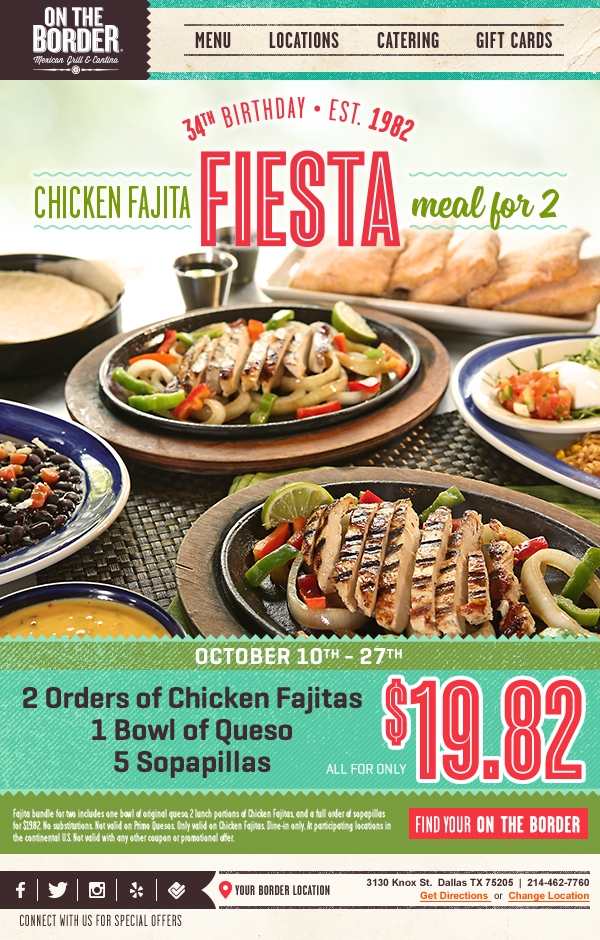 on-the-border-promotional-email-fajitas