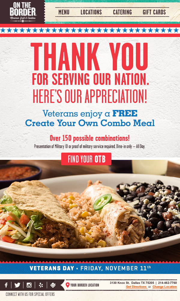 on-the-border-promotional-email-military-appreciation-a