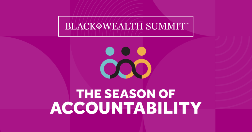black-wealth-summit-event-marketing-season-of-accountability-logo