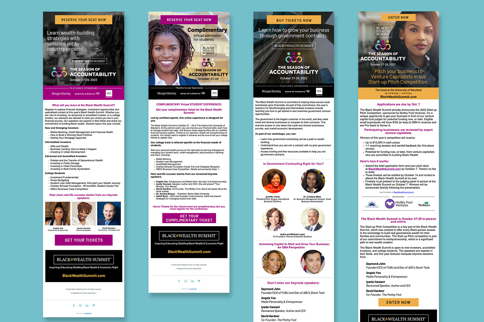 black-wealth-summit-email-marketing-examples